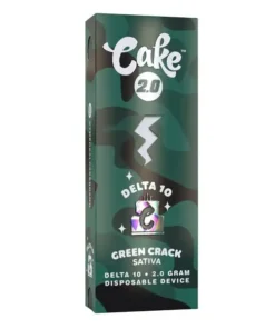 CAKE 2000mg Delta 10 THC Vape – Green Crack