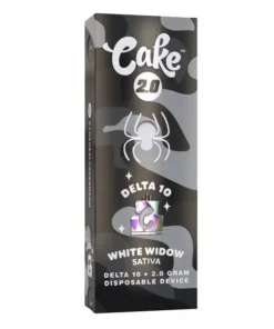 CAKE 2000mg Delta 10 THC Vape – White Widow