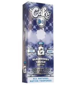 CAKE 3000mg Live Resin THC Vape Pen – Blackberry Cough