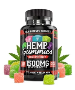 High Potency Hemp Gummies – 1500mg