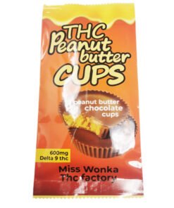 Peanut Butter Chocolate Cups Edible 600mg THC