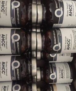 - N757k2TdmkyAF2FYWuE 𝐏𝐫𝐞𝗺𝐢𝐮𝗺 𝐊𝐢𝐧𝗼𝐤𝗼 𝐏𝐥𝐚𝐭𝐢𝐧𝐮𝗺 𝐀𝐇𝐂𝐂 Supplement-750mg of AHCC per capsule -support Immune Health,Liver Function,Maintains Natural killer cell Activity-60 veggie capsules