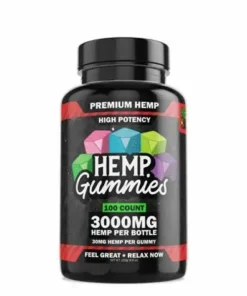 Premium Hemp Gummies – 3000mg