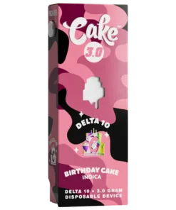 CAKE 3000mg Delta 10 THC Vape Pen Australia – Birthday Cake