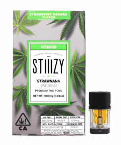 Stiiizy Strawnana 1000mg Premium THC POD 80% THC